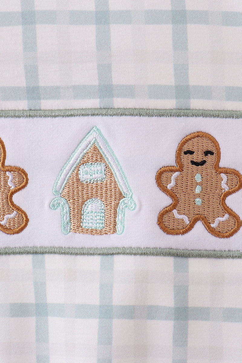 Blue Gingerbread Bubble