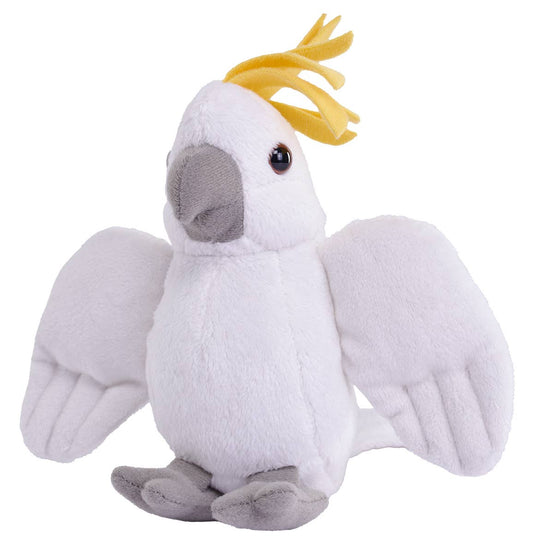 Pocketkins-ECO-Cockatoo Stuffed Animal 5"