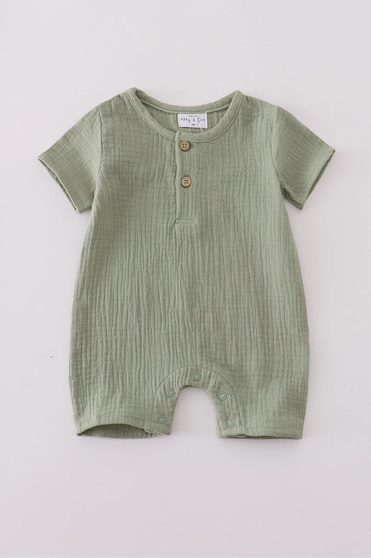 Sage Boy Romper