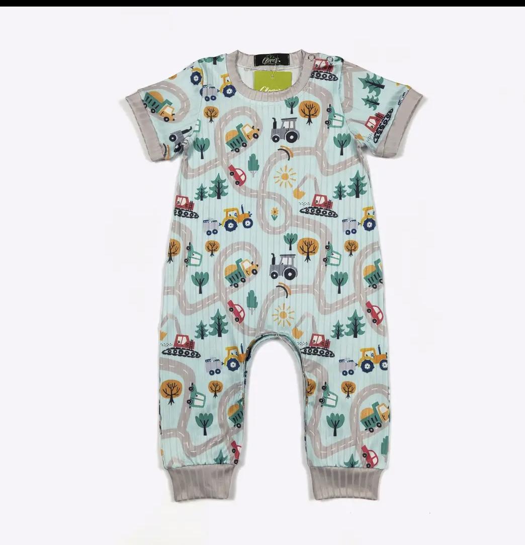 Around Town Boy Romper