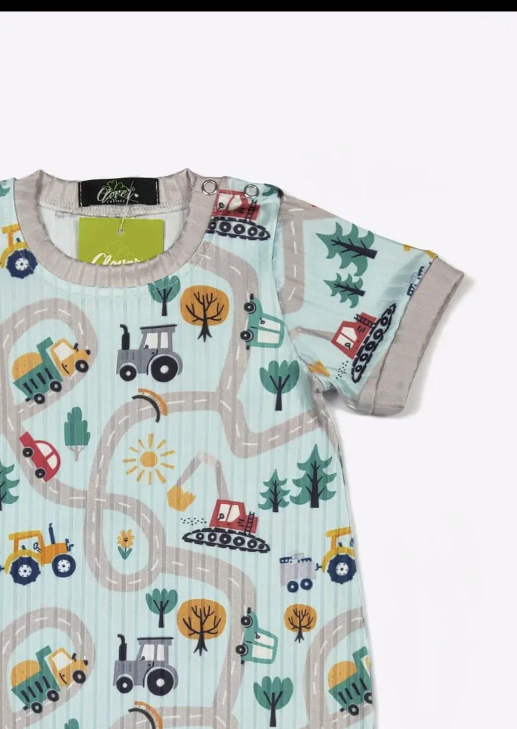 Around Town Boy Romper