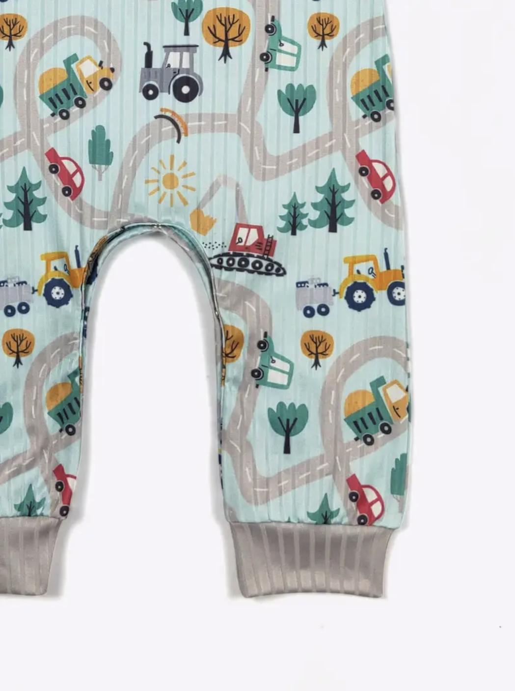 Around Town Boy Romper