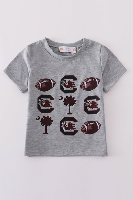 South Carolina Football Boy Top