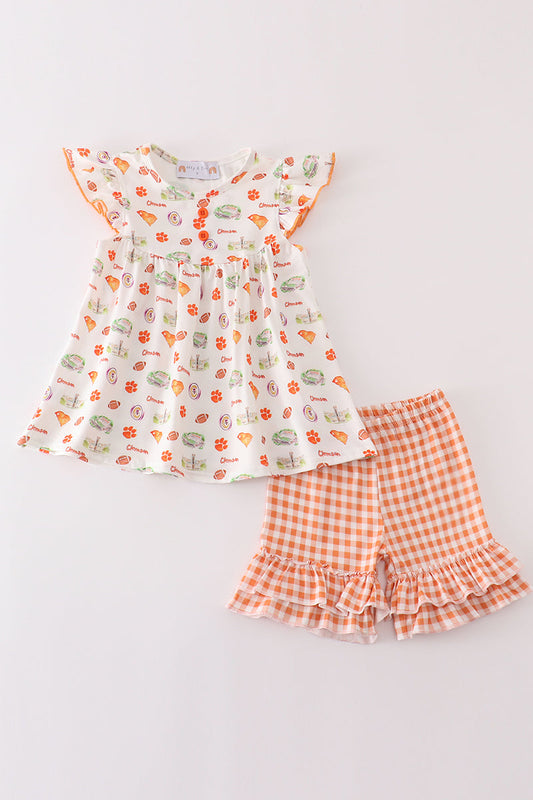 Clemson Football Girl Set