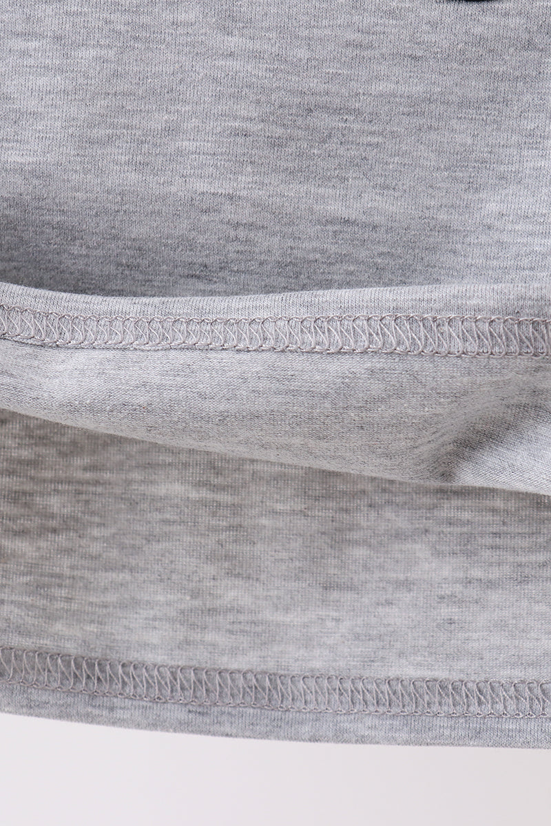 Green Tree Tractor Applique Top