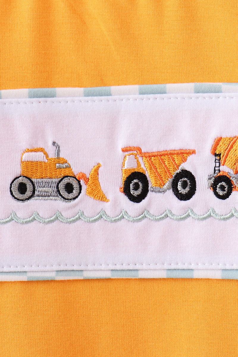 Construction vehicle shorts set