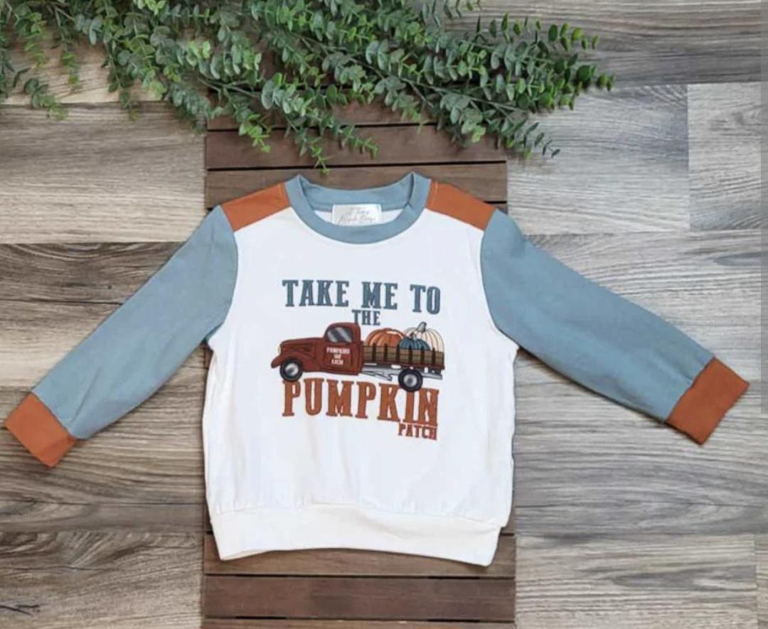 Take Me To The Pumpkin Patch Boys