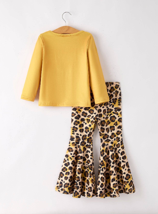 For the Love of Sunshine Leopard Print Set