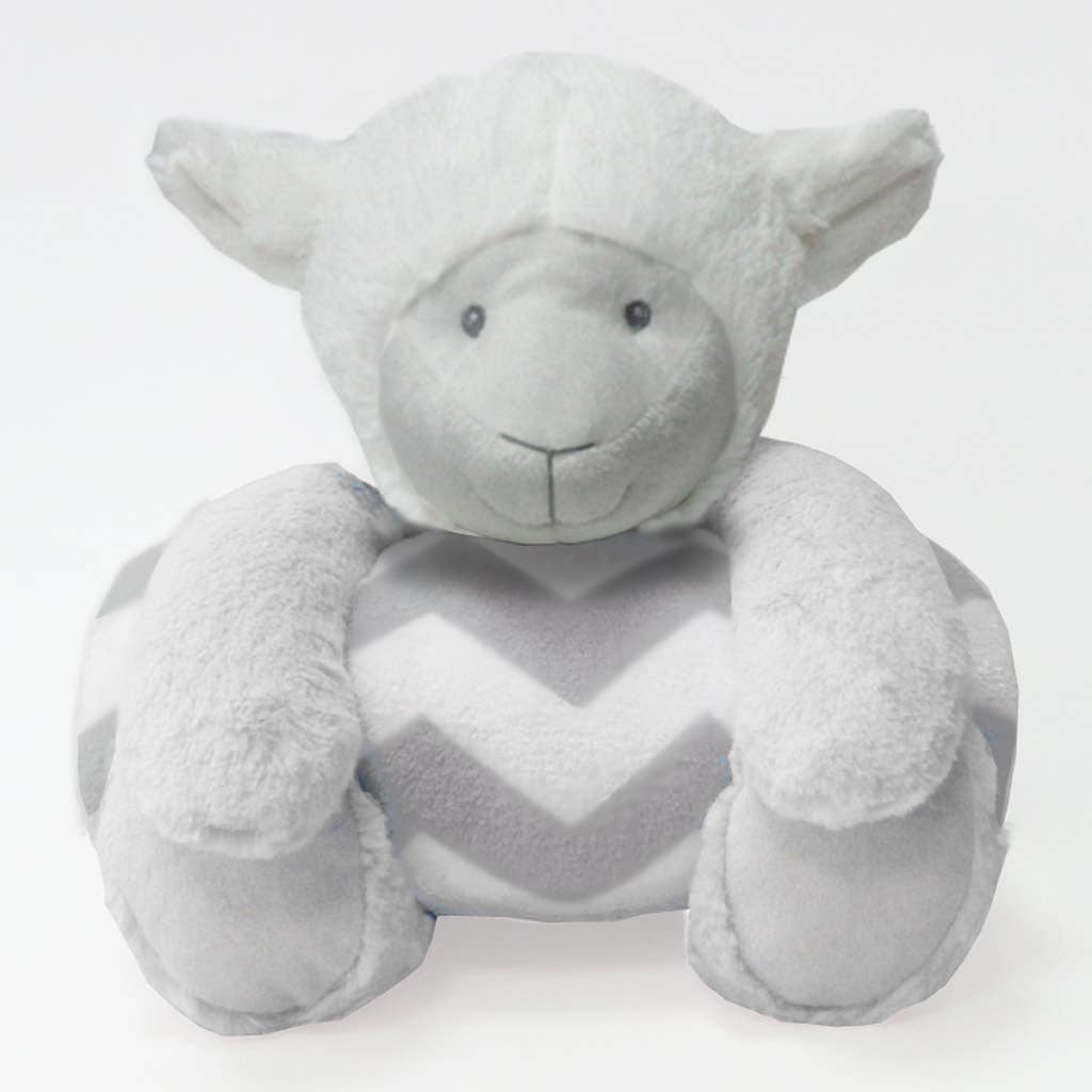 Plush Animal and Blanket Set