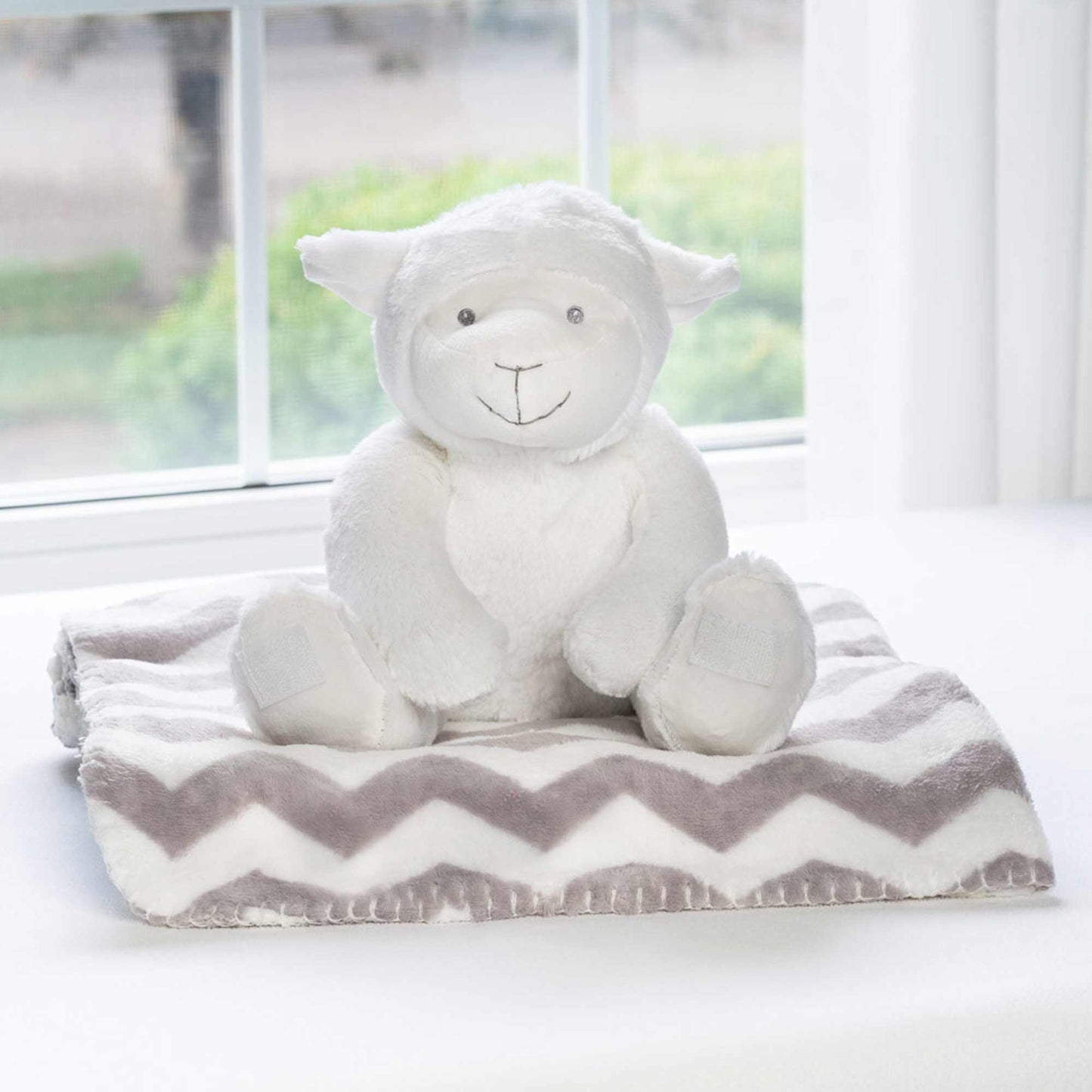 Plush Animal and Blanket Set