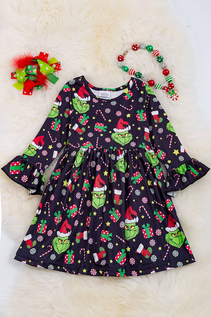 Black Grinch Dress – Little Sunshine Boutique LLC Black Grinch Dress – Little Sunshine Boutique LLC