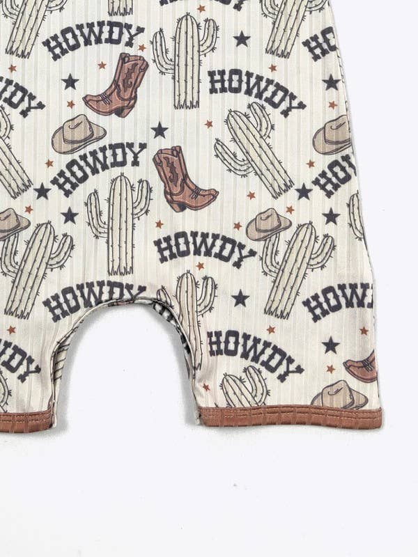 Howdy Boy Romper: