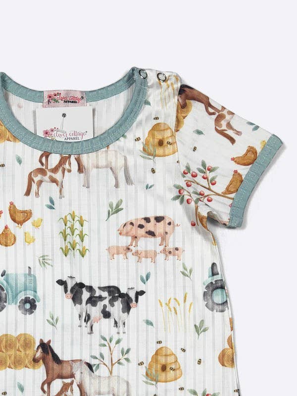 Hobby Farm Summer Boy Romper