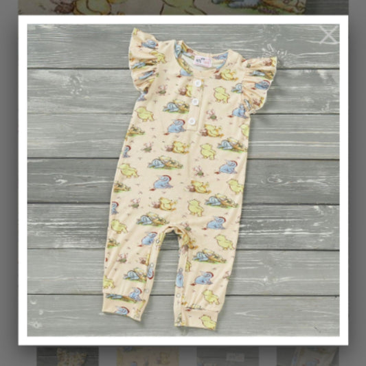 P&L Silly Old Bear Girl Romper