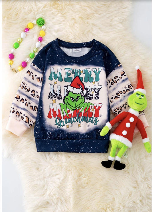 Multi-Printed Christmas Character Sweatshirt