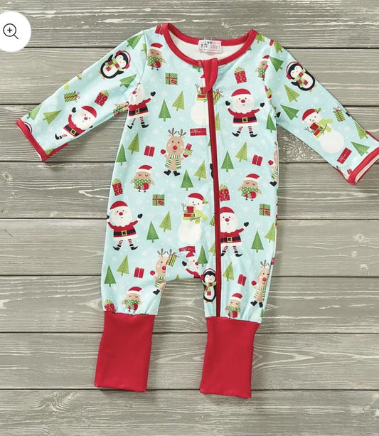 North Pole Treasure Romper