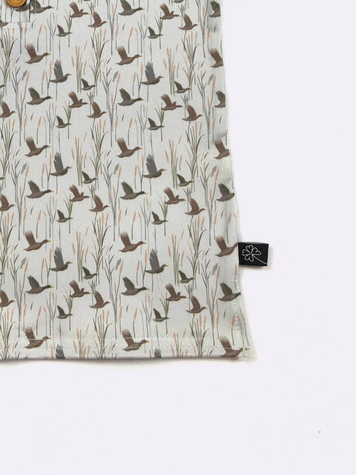 Duck Flight Boy Collar Shirt