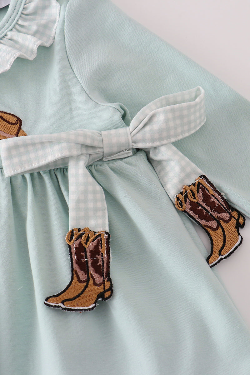 Blue Boots Bloomer Set