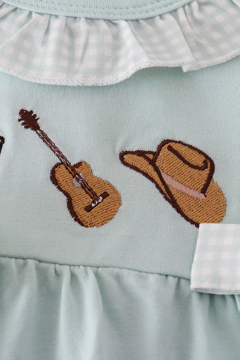 Blue Boots Bloomer Set