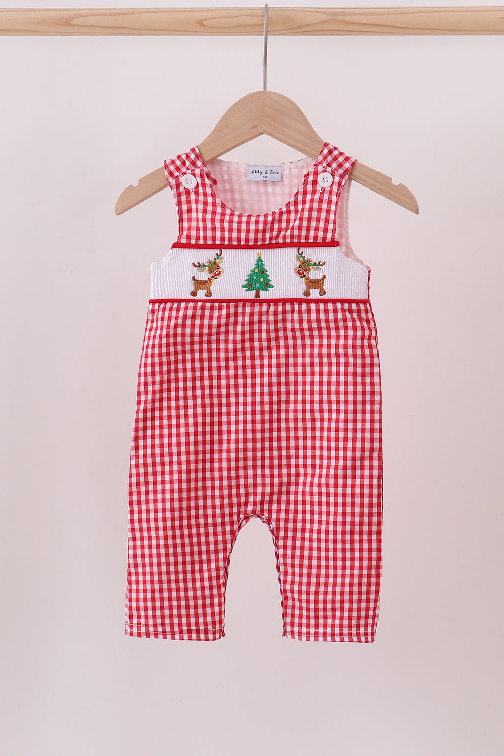 Red christmas tree reindeer jonjon