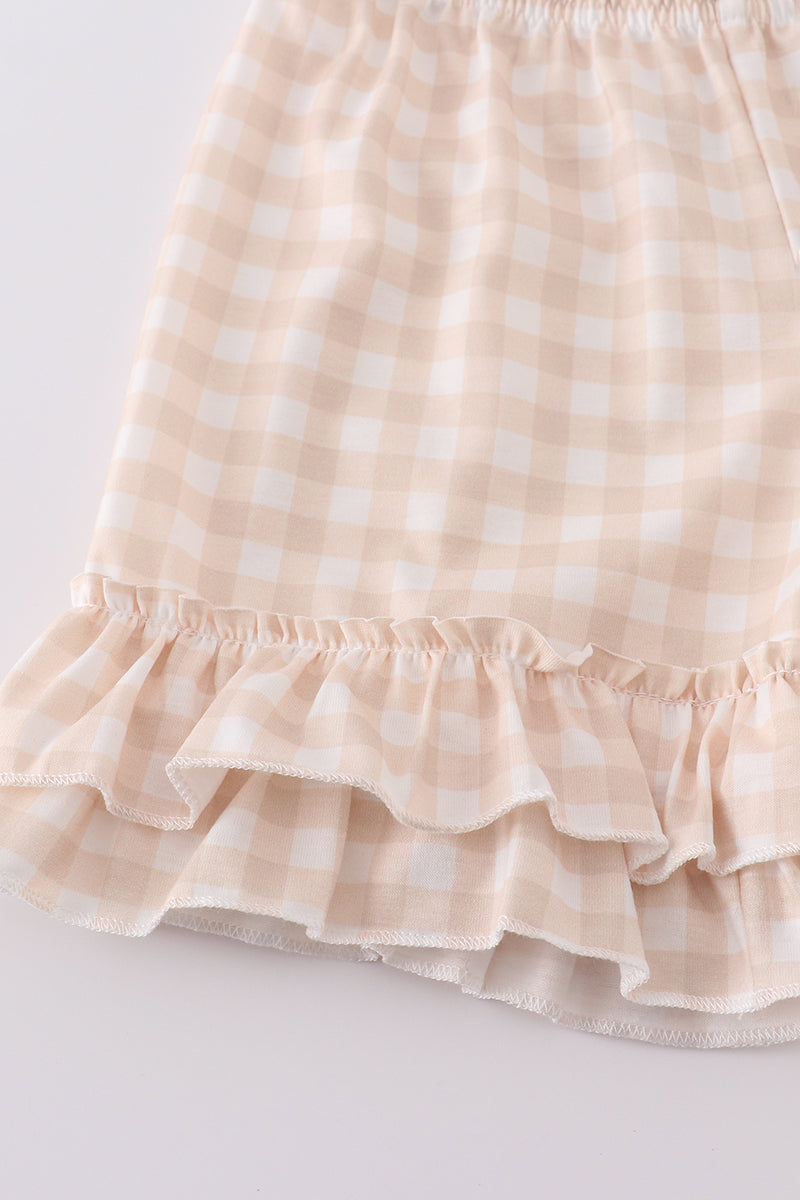 Easter cross girl Shorts set