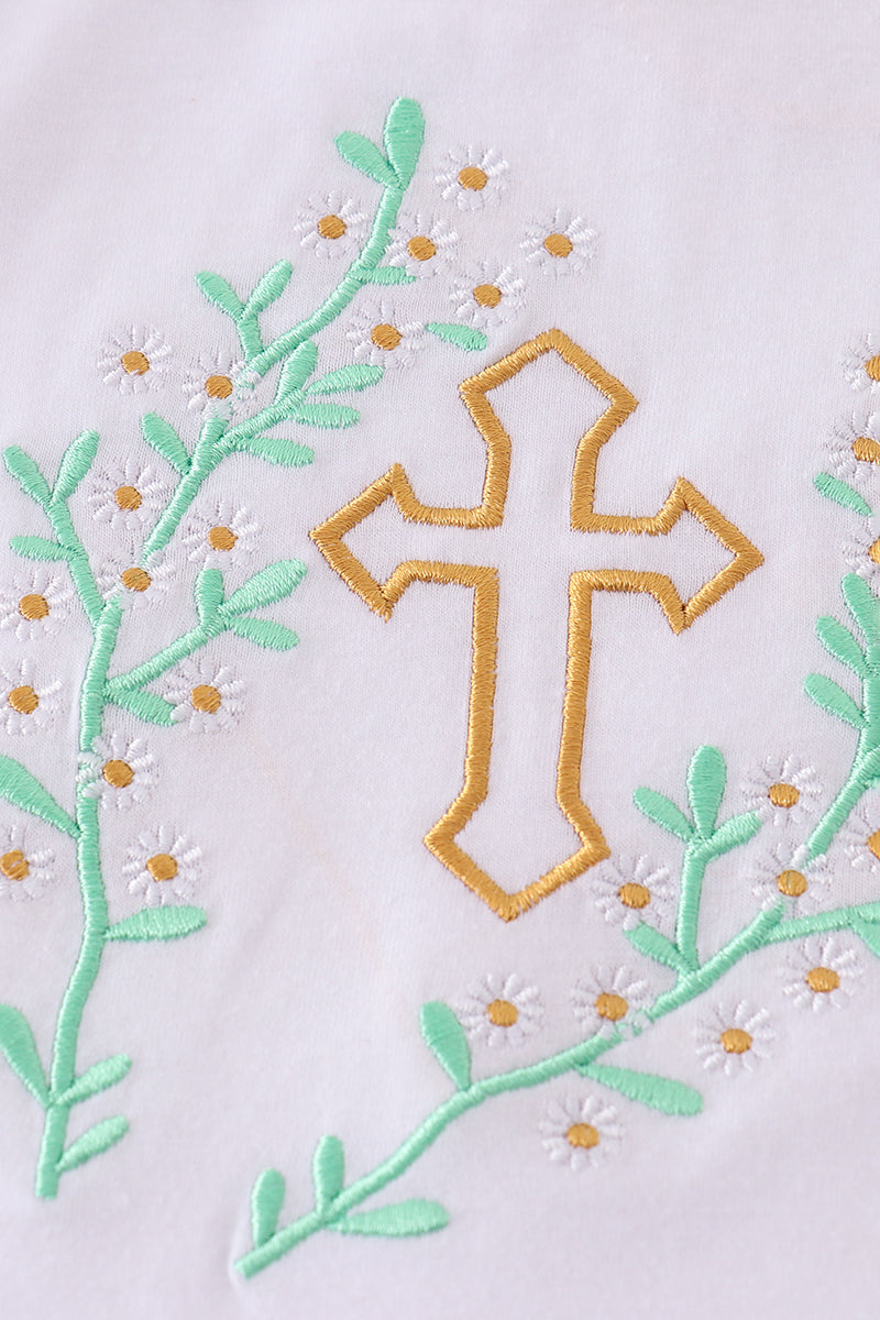 Easter cross girl Shorts set
