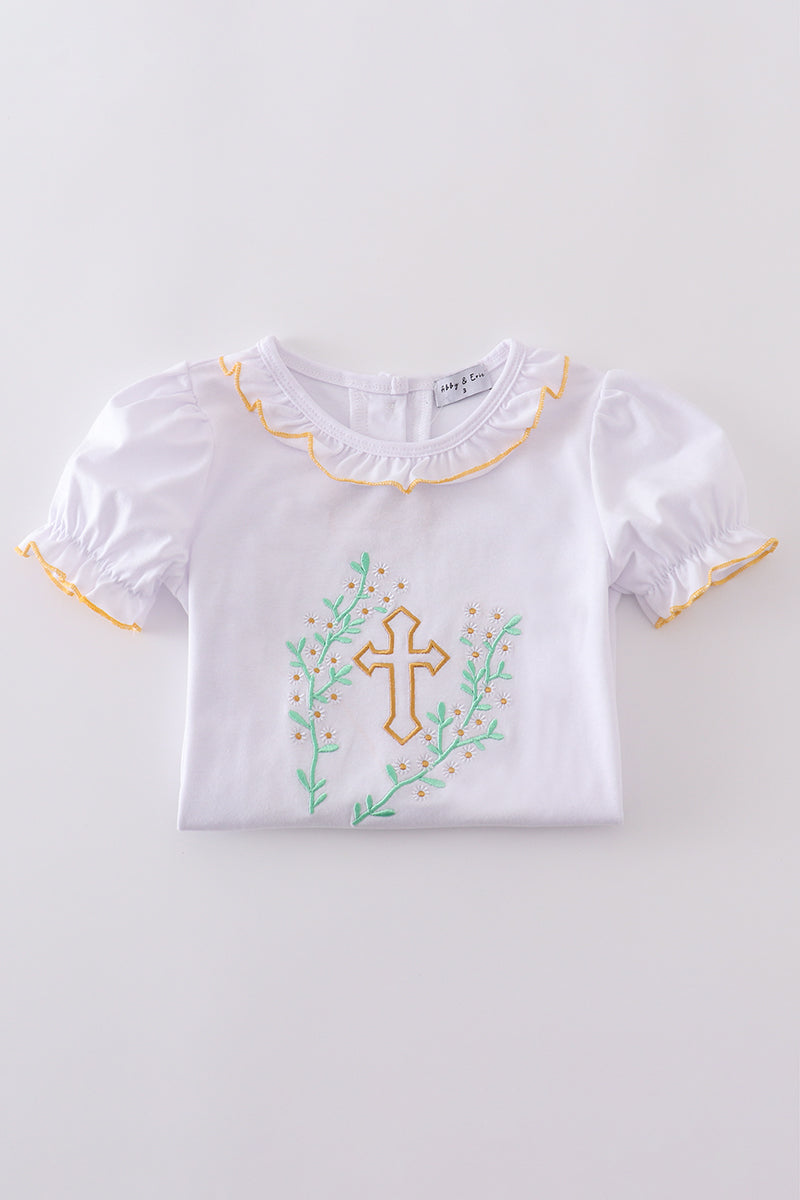 Easter cross girl Shorts set