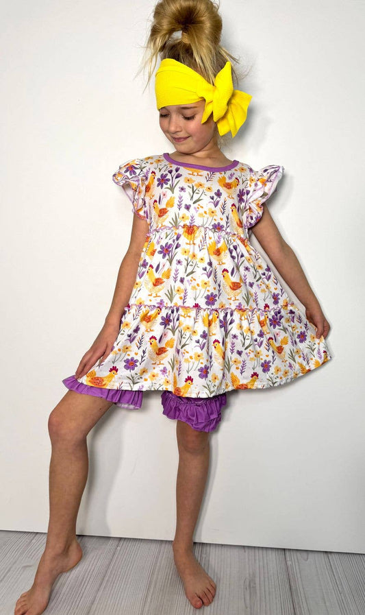 Flock & Flower Girls Set