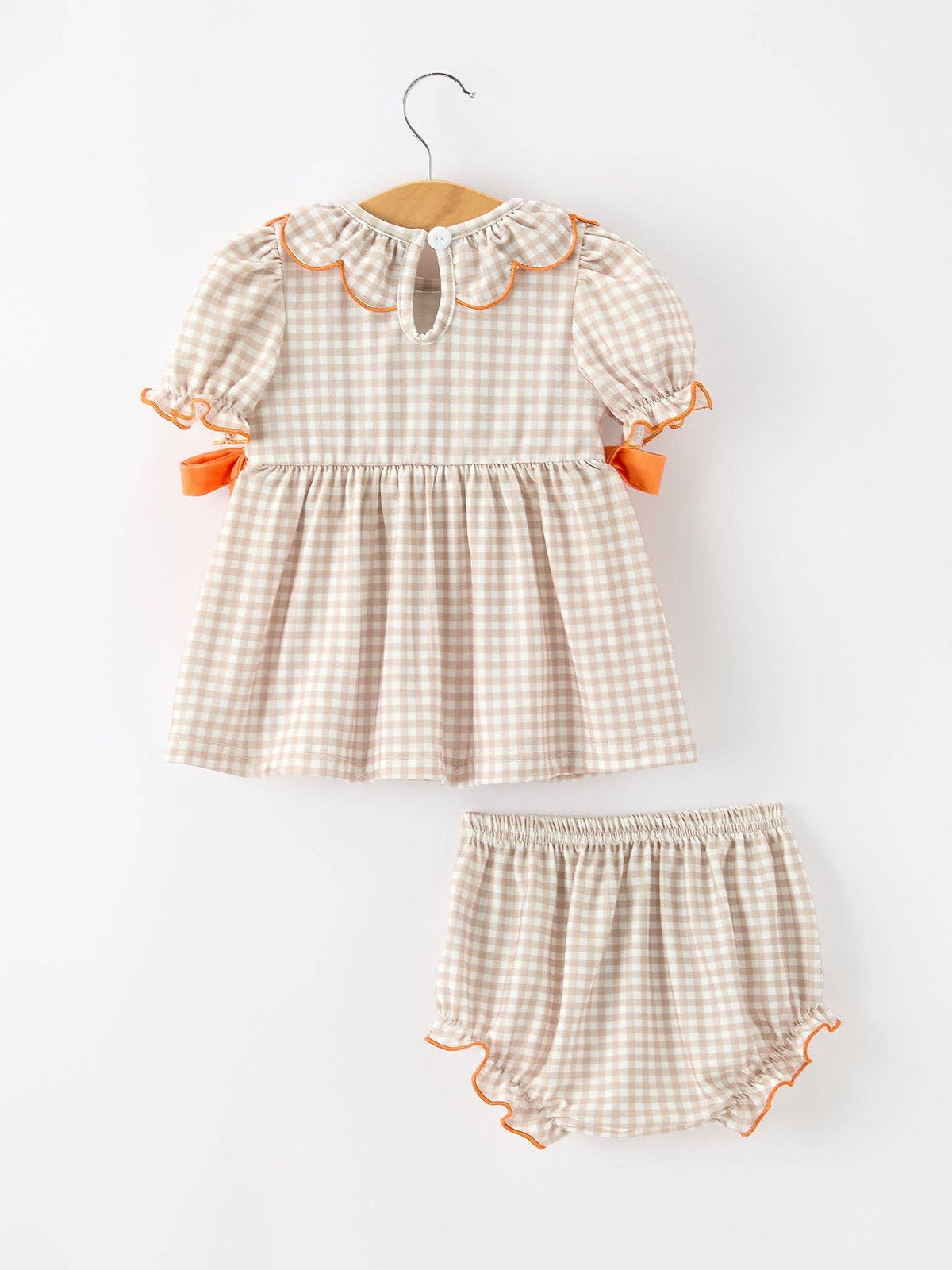 Thanksgiving Smocked Bloomer Set