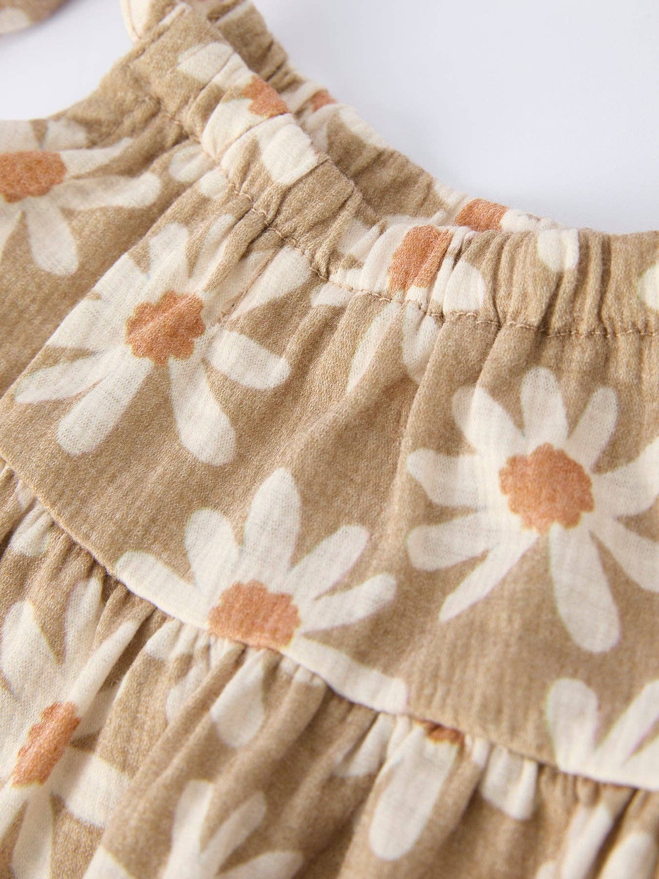 Floral Daisy Baby Girl Romper