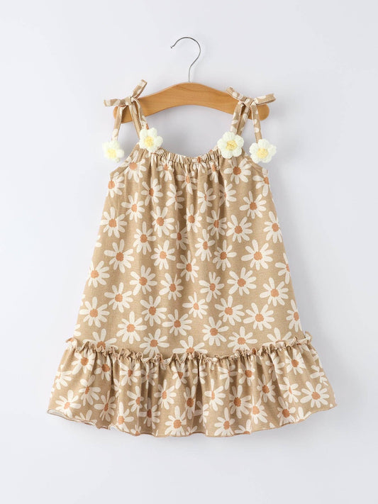 Floral Daisy Girl Dress