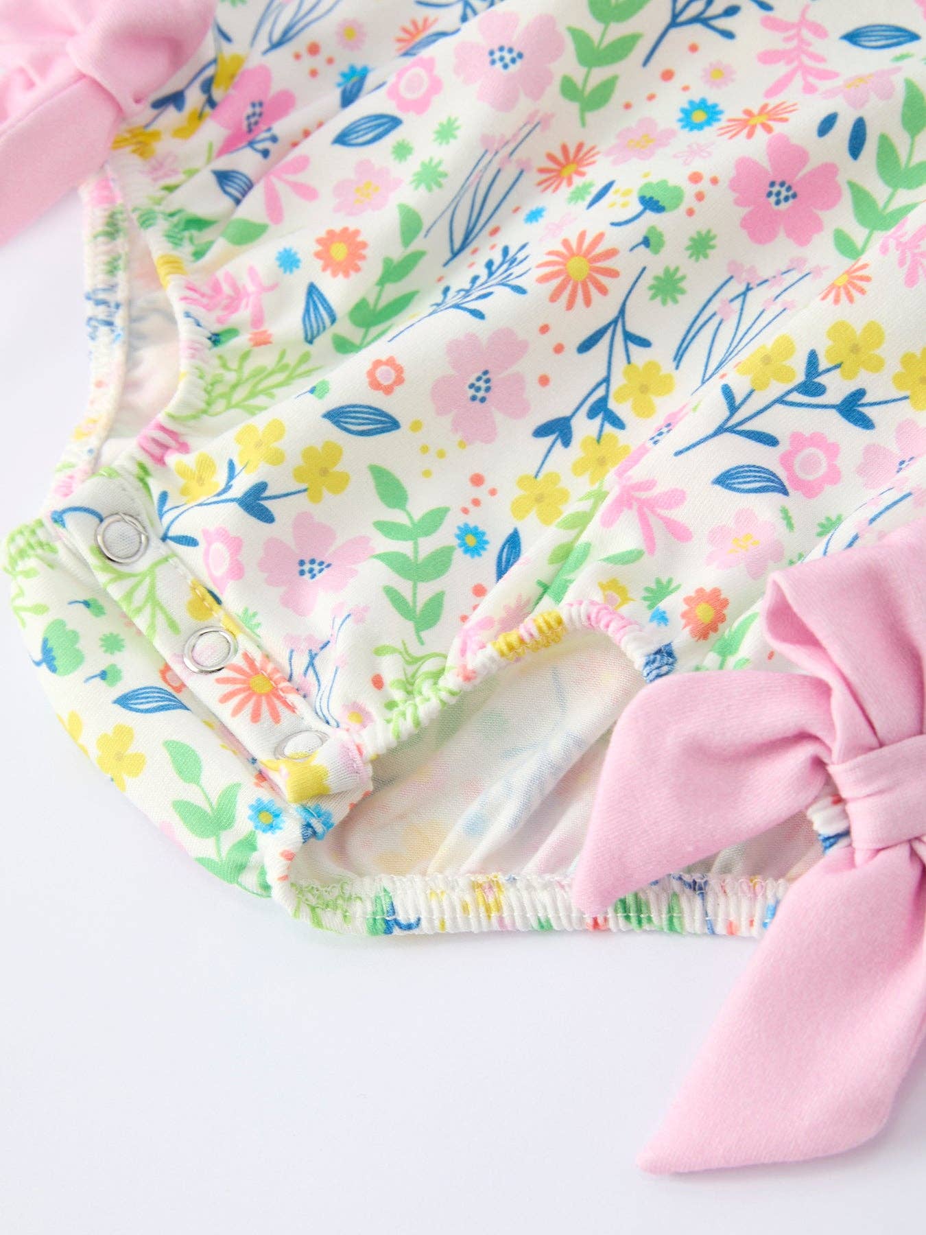 Easter Bunny Pom-Pom Romper