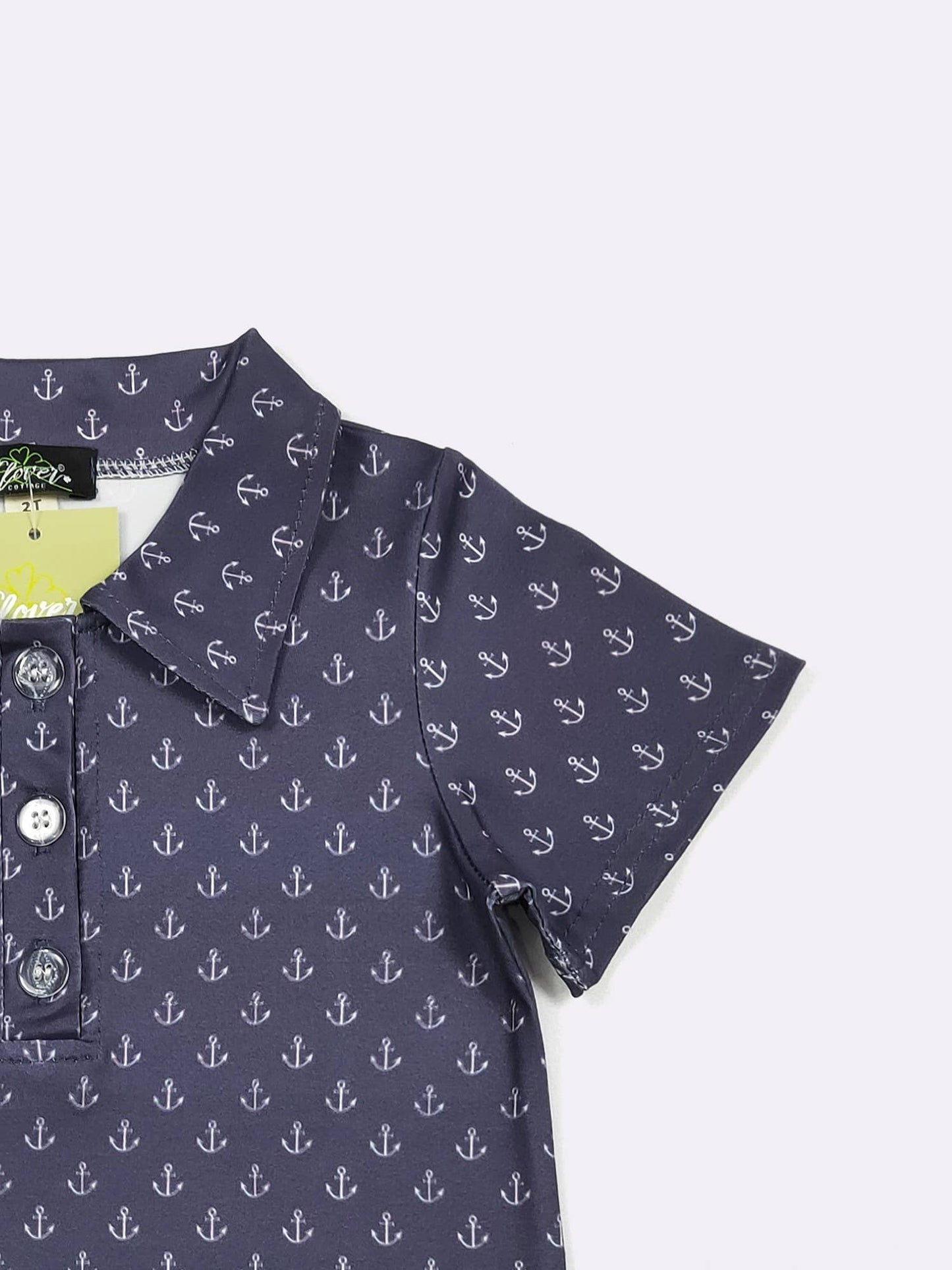 Anchor Boy Collar Shirt