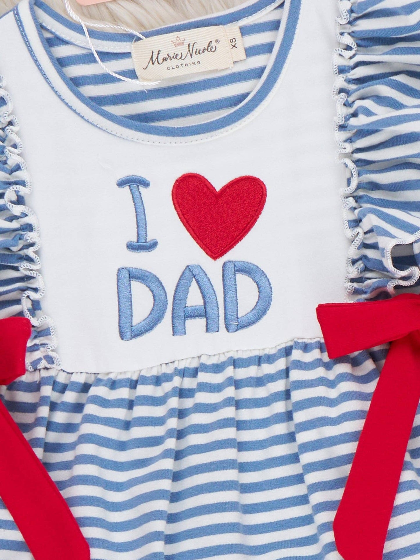 I Love DAD Short Set