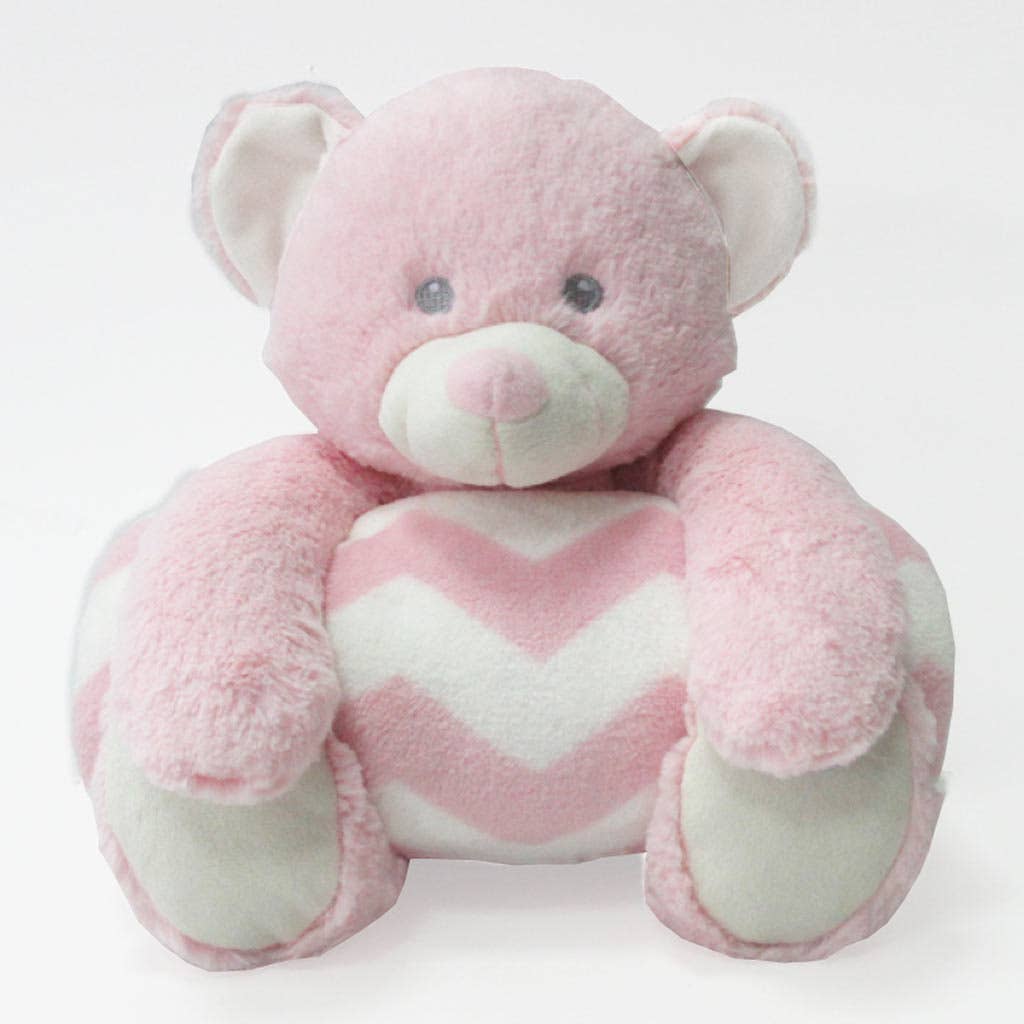 Plush Animal and Blanket Set