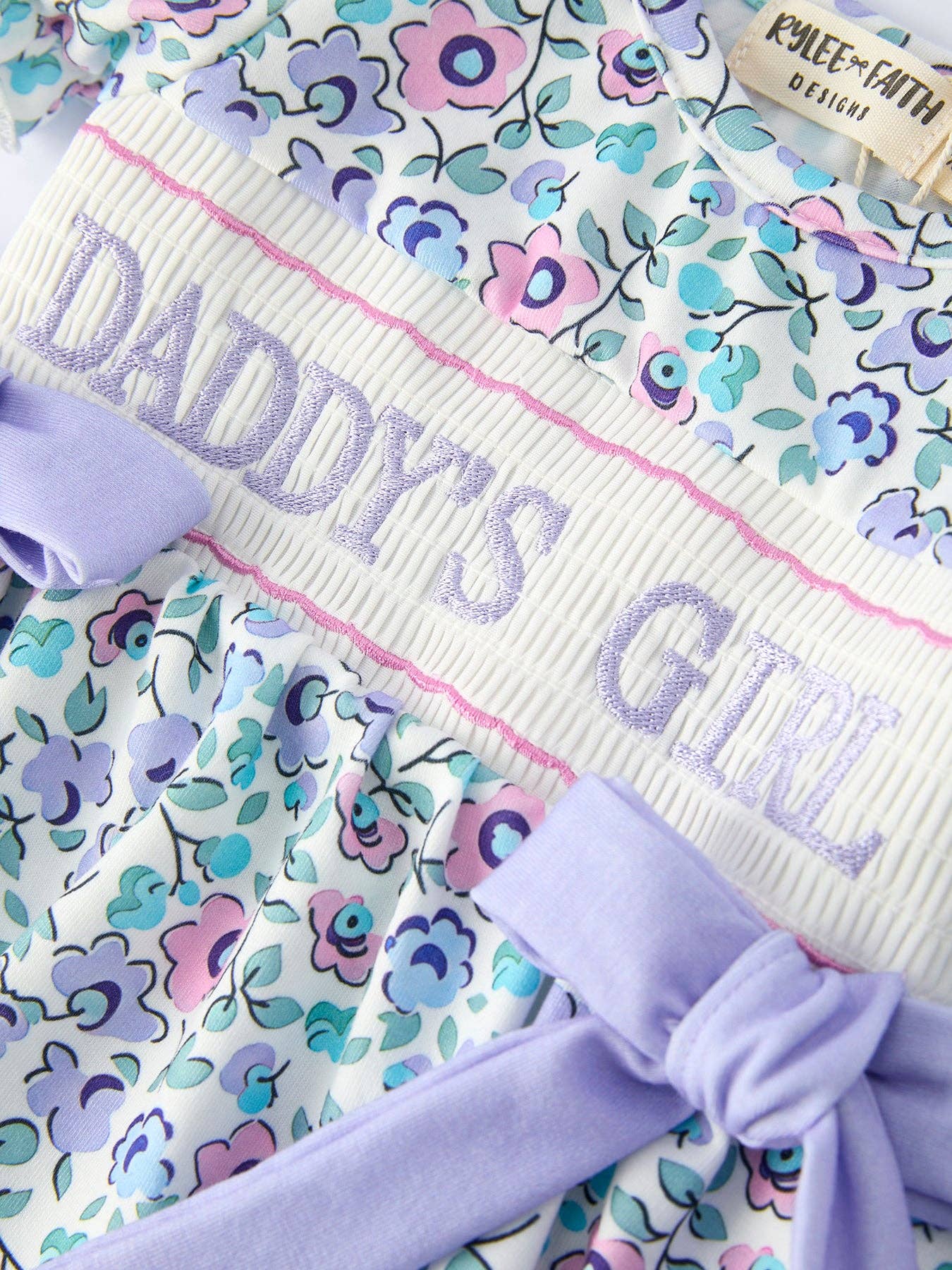 “DADDY'S GIRL” Smocked Romper