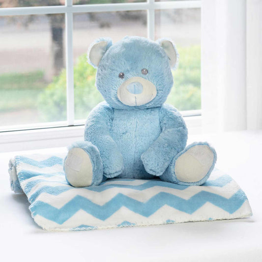 Plush Animal and Blanket Set