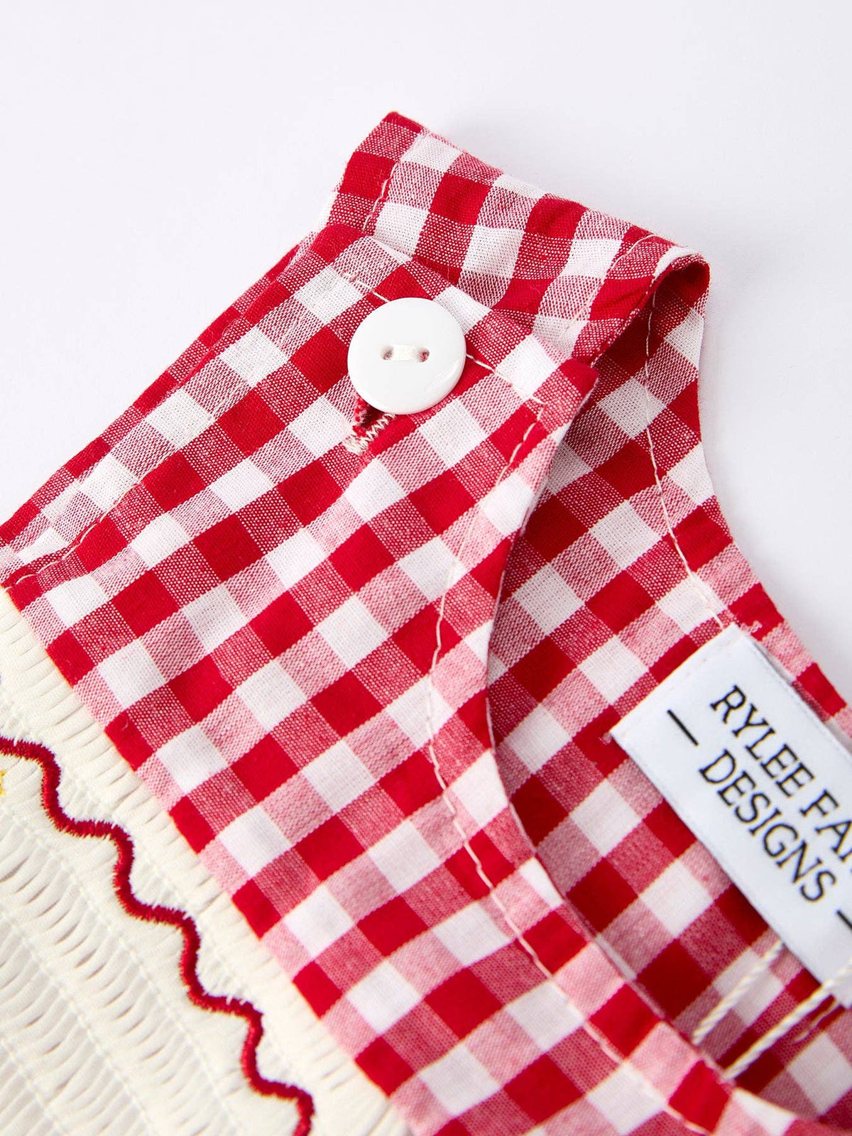 Christmas Tree Plaid Boy Romper