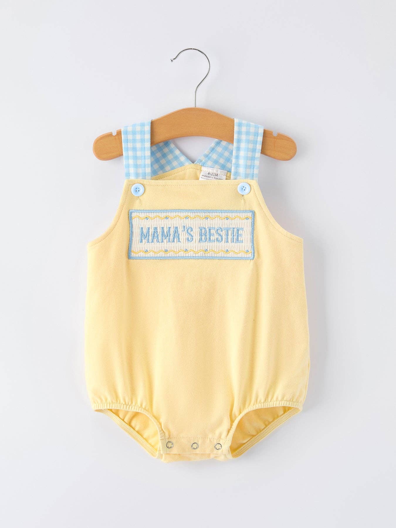 "MAMA'S BESTIE " Baby Boy Romper