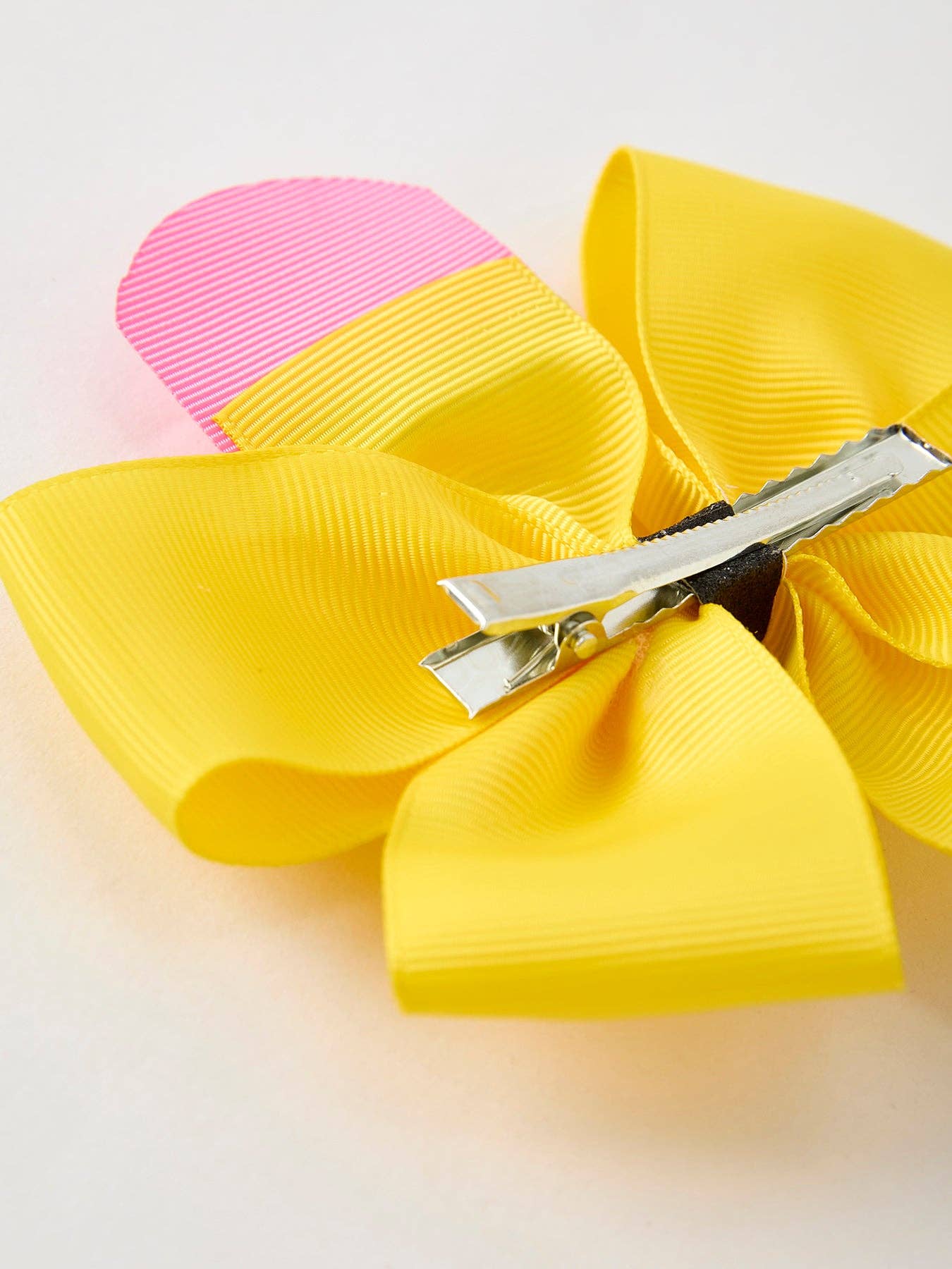 Back To School Pencil Bow Hair Clip