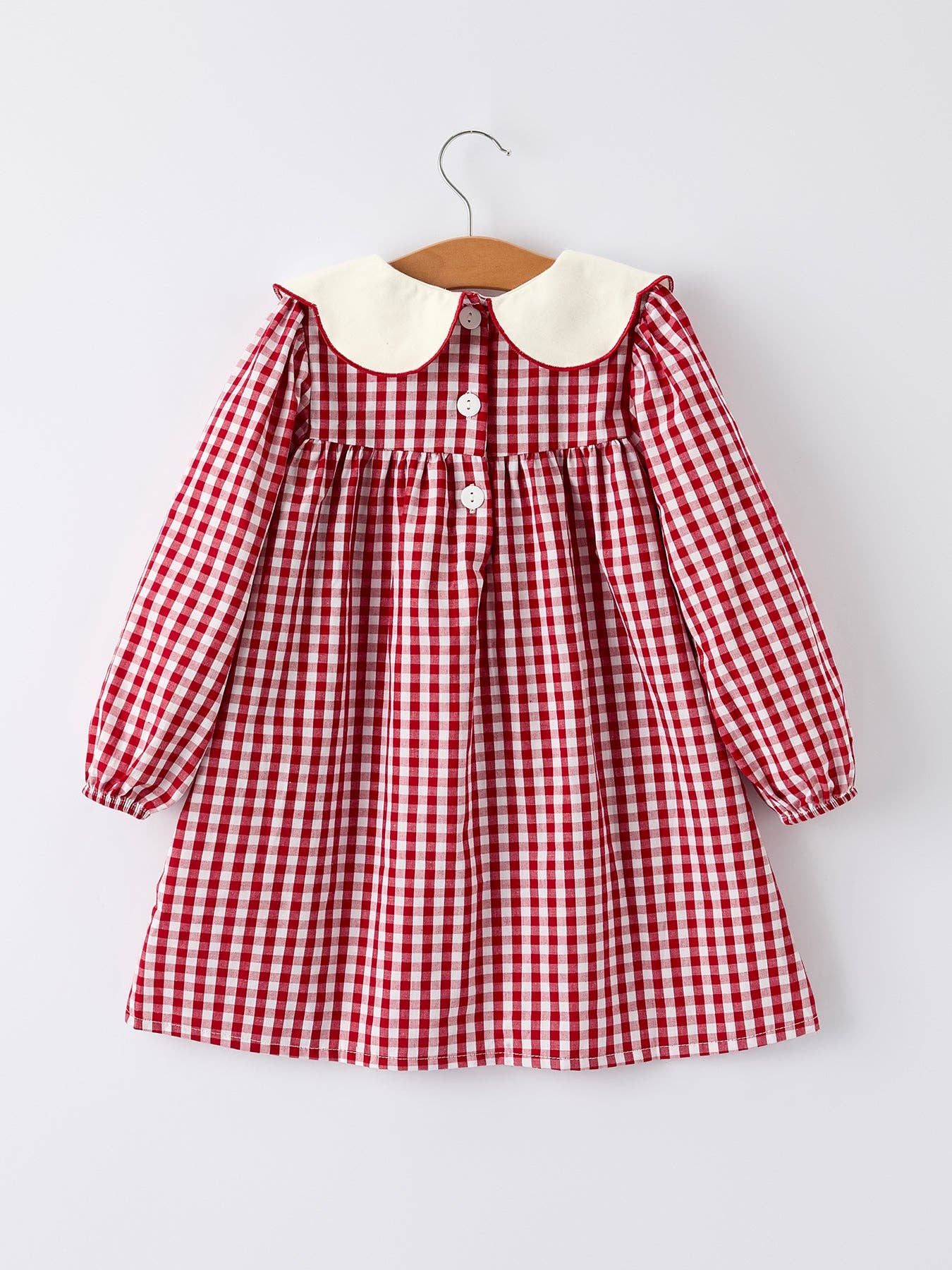Christmas Tree Plaid Dress
