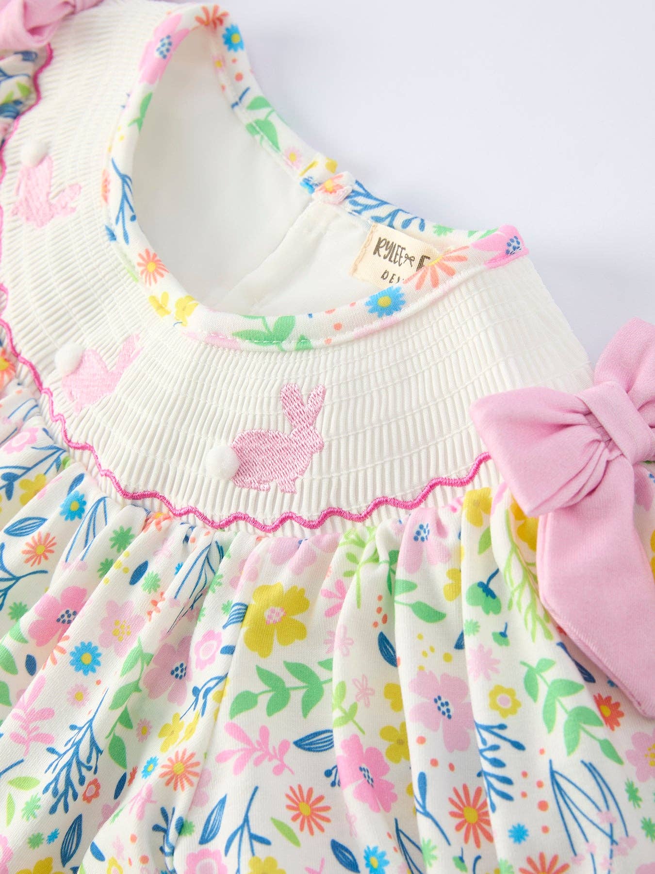 Easter Bunny Pom-Pom Dress