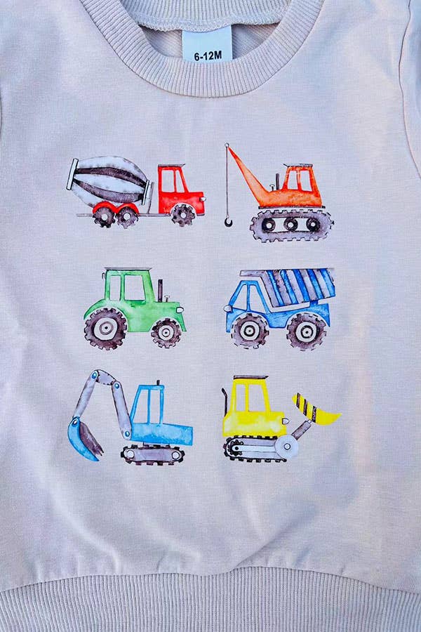 Tractor 2pc boy set