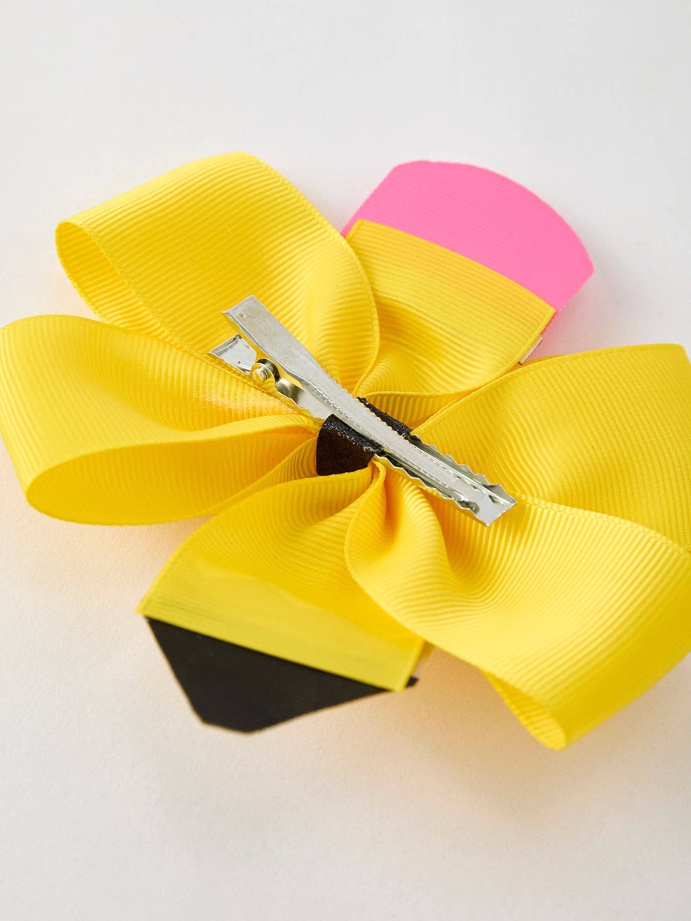 Back To School Pencil Bow Hair Clip