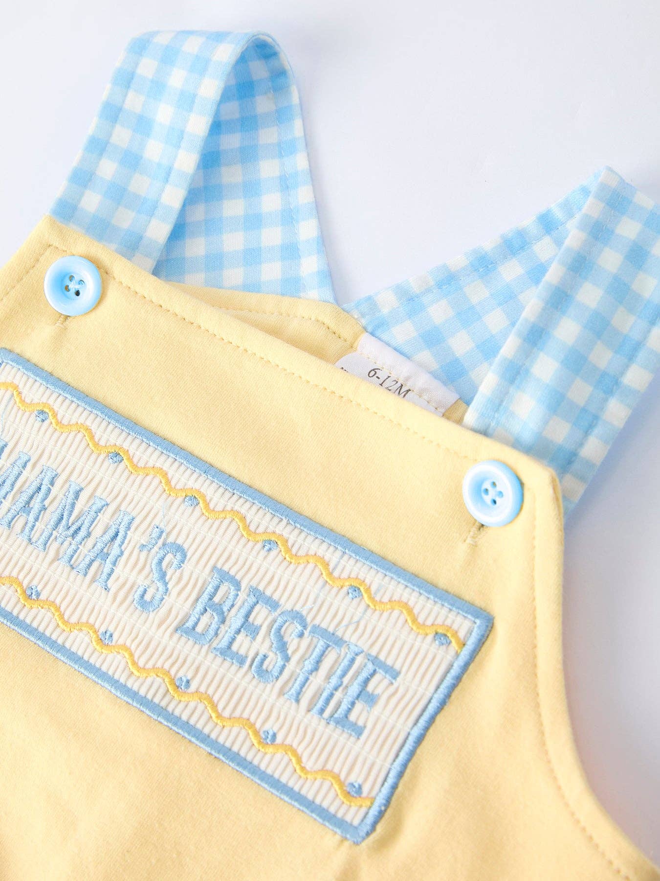 "MAMA'S BESTIE " Baby Boy Romper