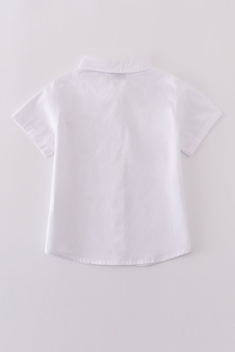 Premium cross button down shirt