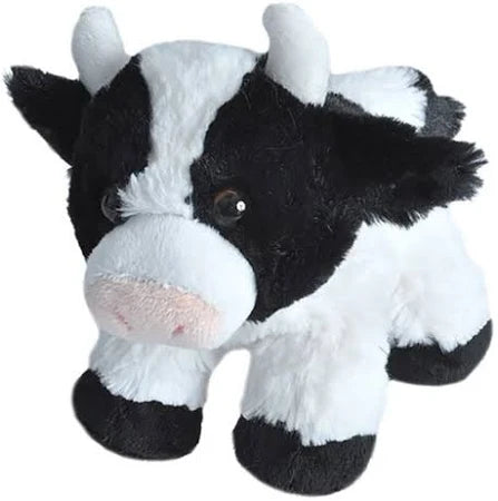 Mini Cow Stuffed Animal 7"