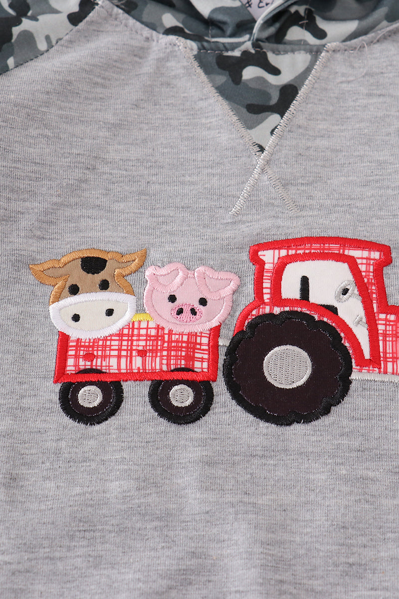 Camouflage farm tractor pants set