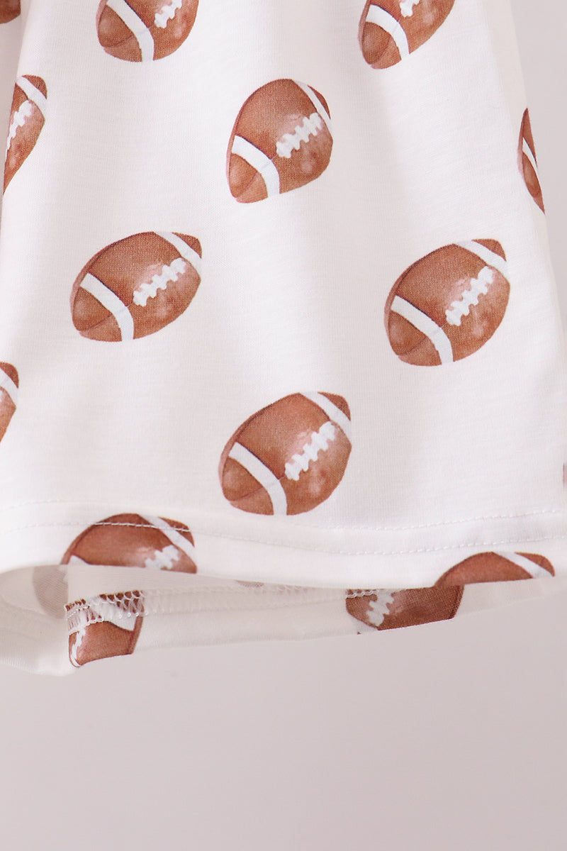 Game day football shorts set