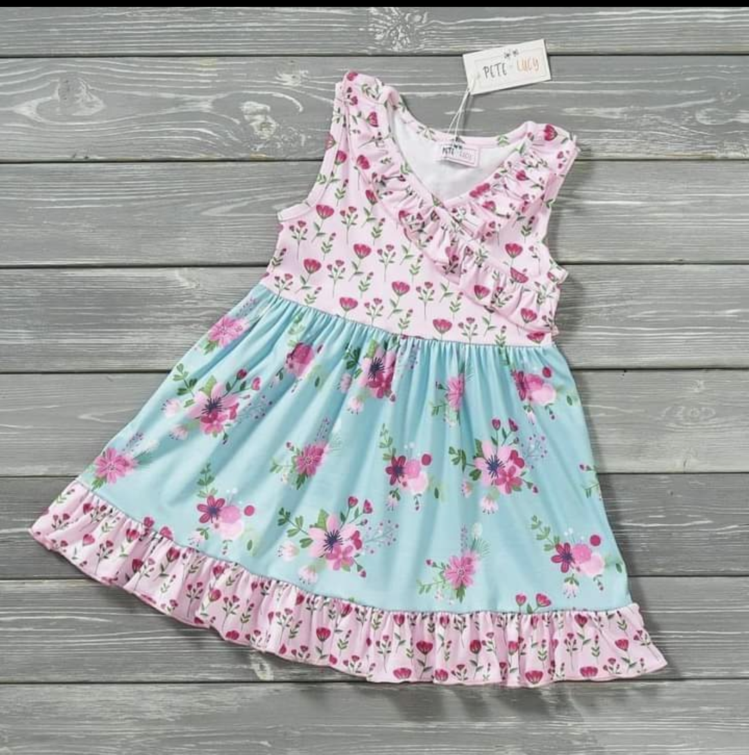 Vintage Floral Dress